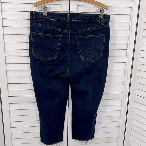 Talbots Flawless Crop Jegging Size 12 High Waist - Picture 8 of 13